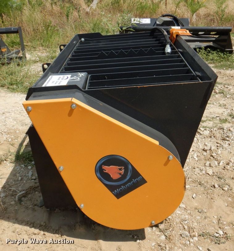 image for item DR1889 Wolverine  skid steer concrete mixer