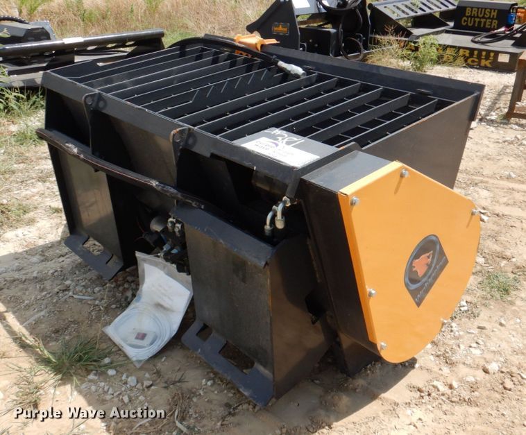 image for item DR1889 Wolverine  skid steer concrete mixer