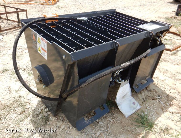 image for item DR1889 Wolverine  skid steer concrete mixer