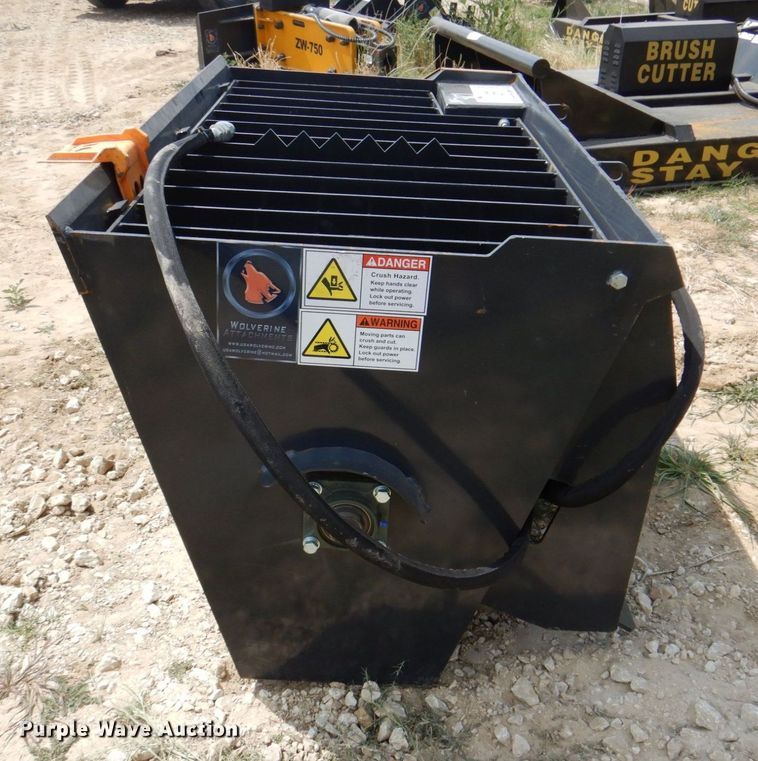 image for item DR1889 Wolverine  skid steer concrete mixer