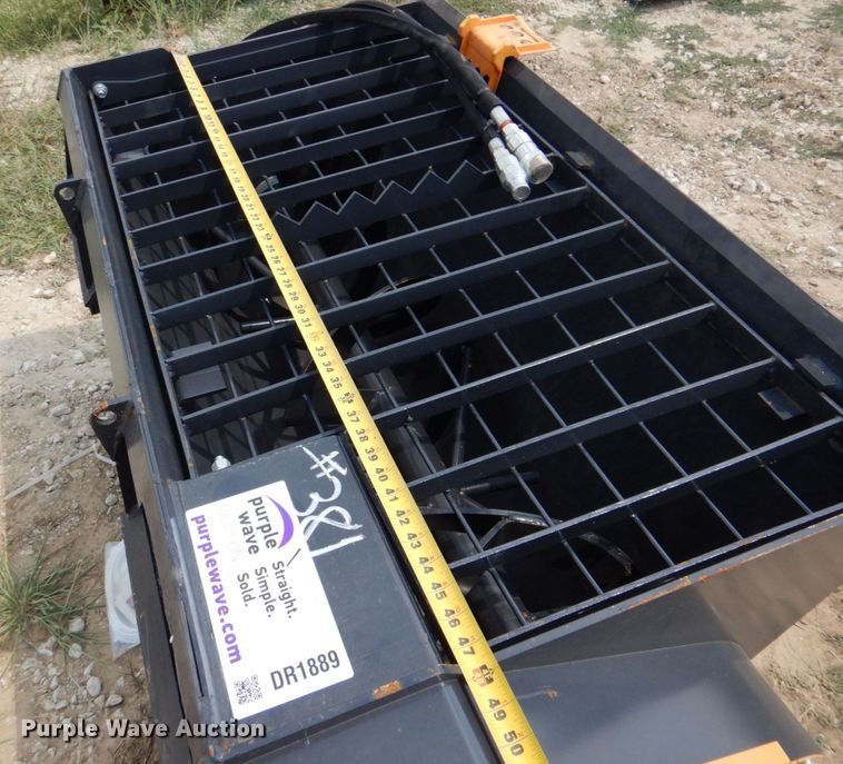 image for item DR1889 Wolverine  skid steer concrete mixer