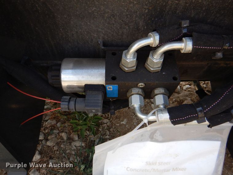 image for item DR1889 Wolverine  skid steer concrete mixer