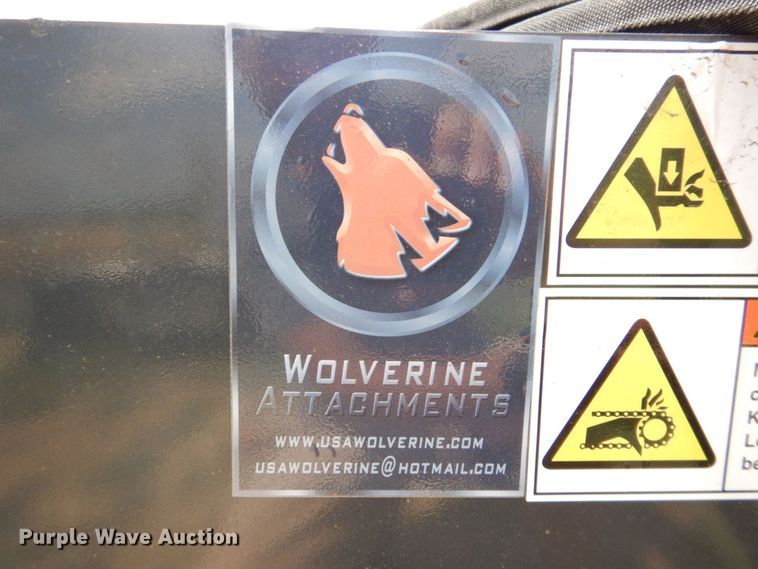 image for item DR1889 Wolverine  skid steer concrete mixer