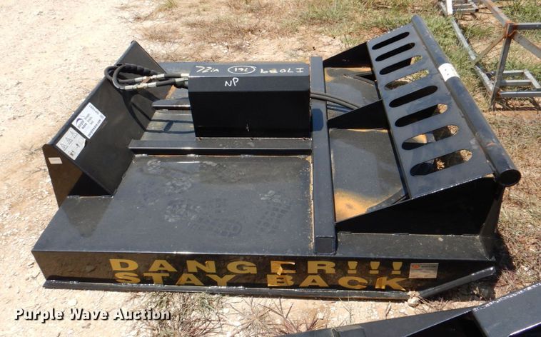 image for item DR1891 2022 Mower King  skid steer rotary mower