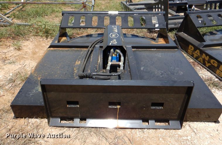 image for item DR1891 2022 Mower King  skid steer rotary mower