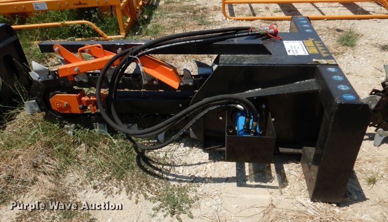 image for item DR1894 2022 Mower King  skid steer trencher