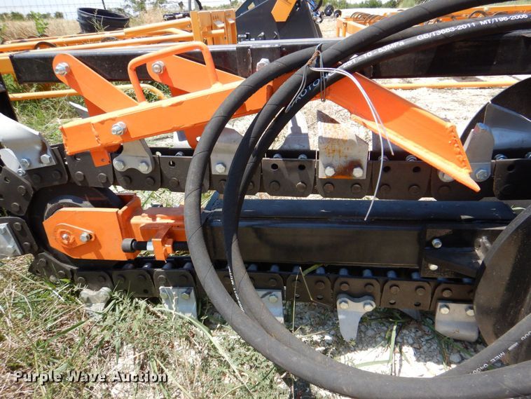 image for item DR1894 2022 Mower King  skid steer trencher