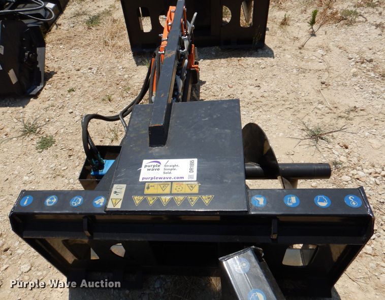 image for item DR1895 Mower King  skid steer trencher