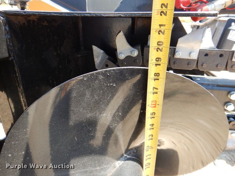 image for item DR1895 Mower King  skid steer trencher