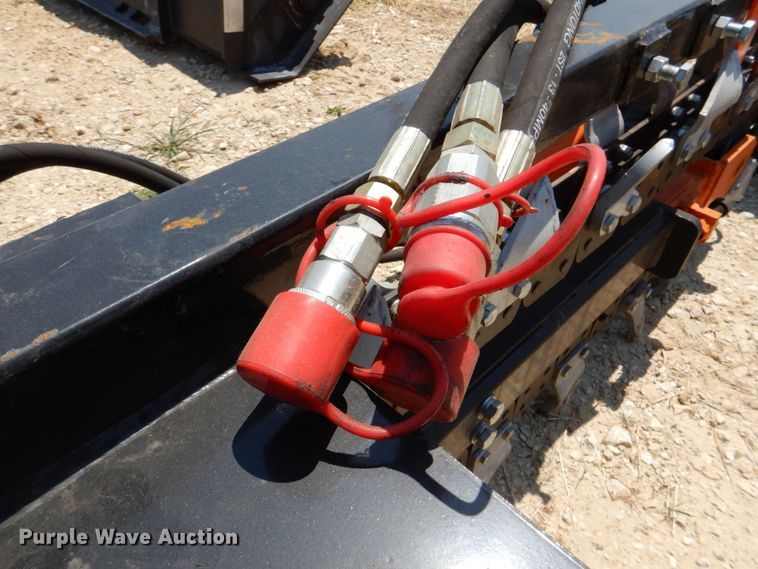 image for item DR1895 Mower King  skid steer trencher