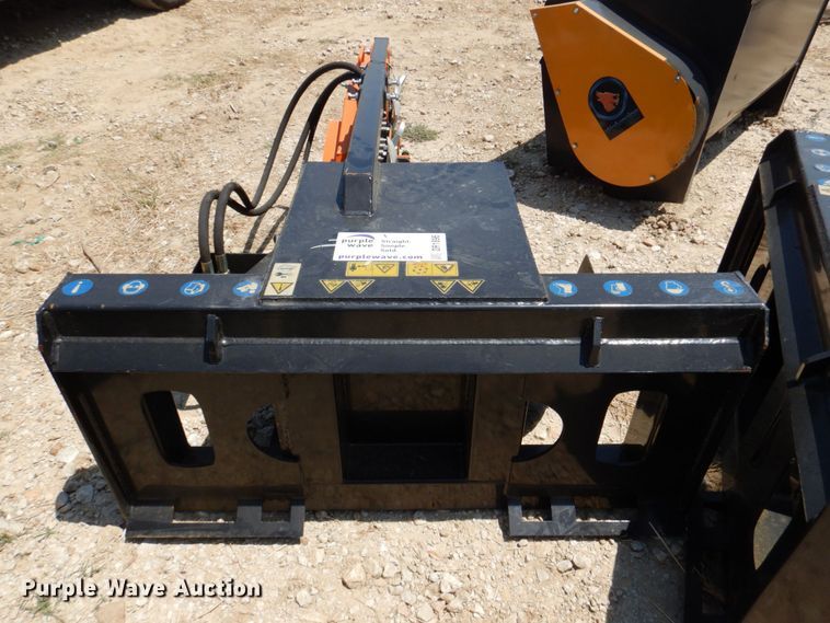 image for item DR1896 2022 Mower King  skid steer trencher