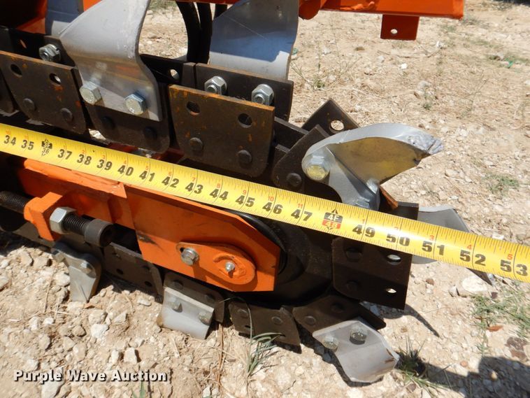 image for item DR1896 2022 Mower King  skid steer trencher