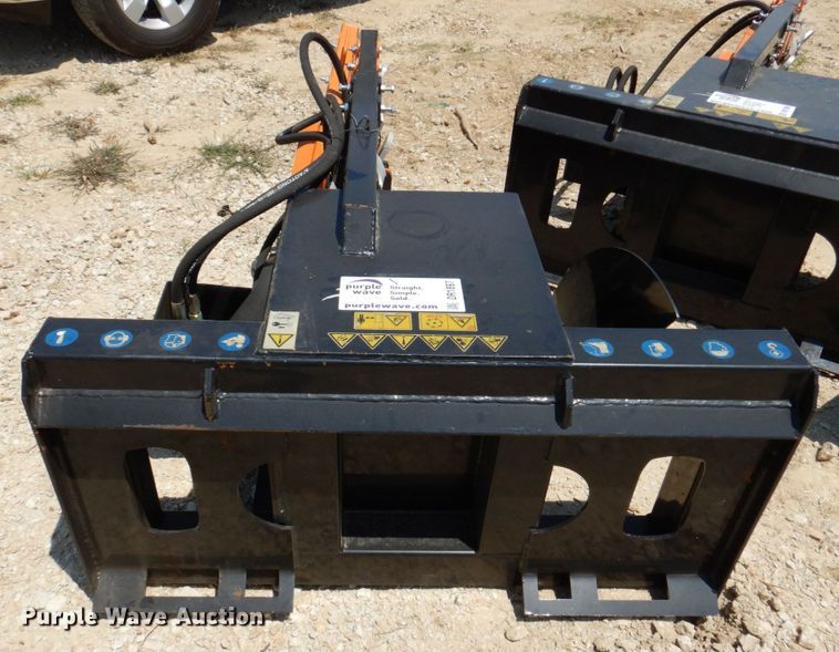 image for item DR1897 2022 Mower King  skid steer trencher