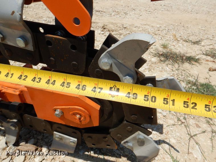 image for item DR1897 2022 Mower King  skid steer trencher