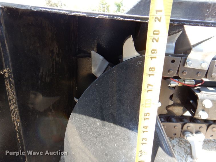 image for item DR1897 2022 Mower King  skid steer trencher