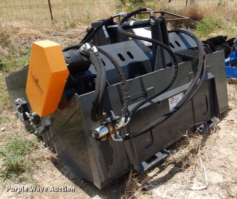 image for item DR1898 Land Honor  skid steer landscape rake