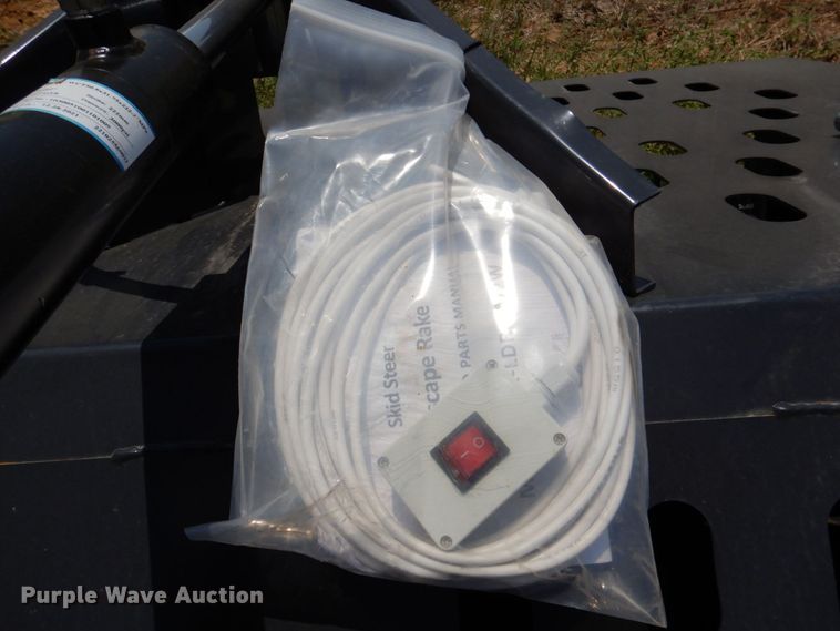 image for item DR1898 Land Honor  skid steer landscape rake