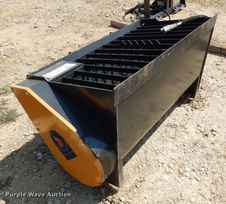 image for item DR1900 Wolverine  skid steer concrete mixer