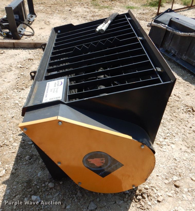 image for item DR1900 Wolverine  skid steer concrete mixer
