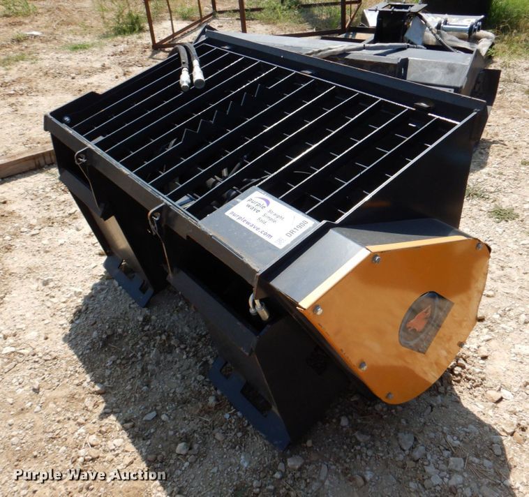 image for item DR1900 Wolverine  skid steer concrete mixer