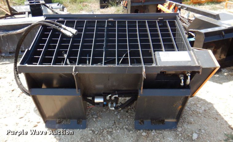 image for item DR1900 Wolverine  skid steer concrete mixer