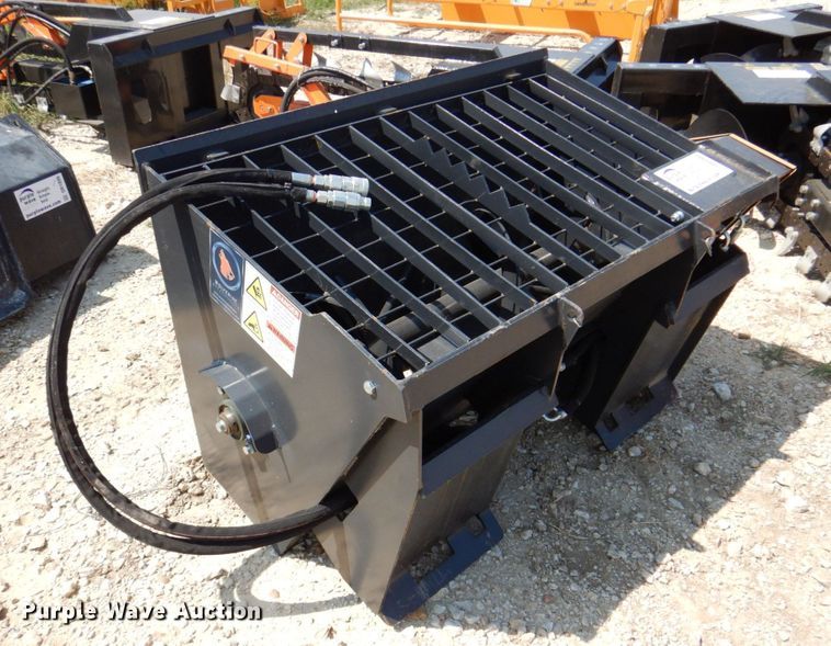 image for item DR1900 Wolverine  skid steer concrete mixer