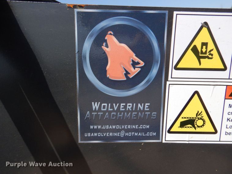 image for item DR1900 Wolverine  skid steer concrete mixer