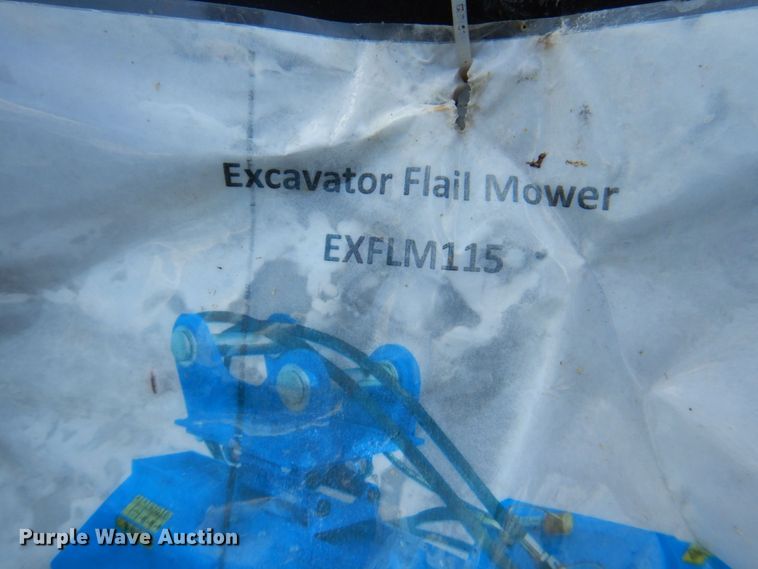 image for item DR1901 2021 Agrotk EXFLM115  excavator flail mower