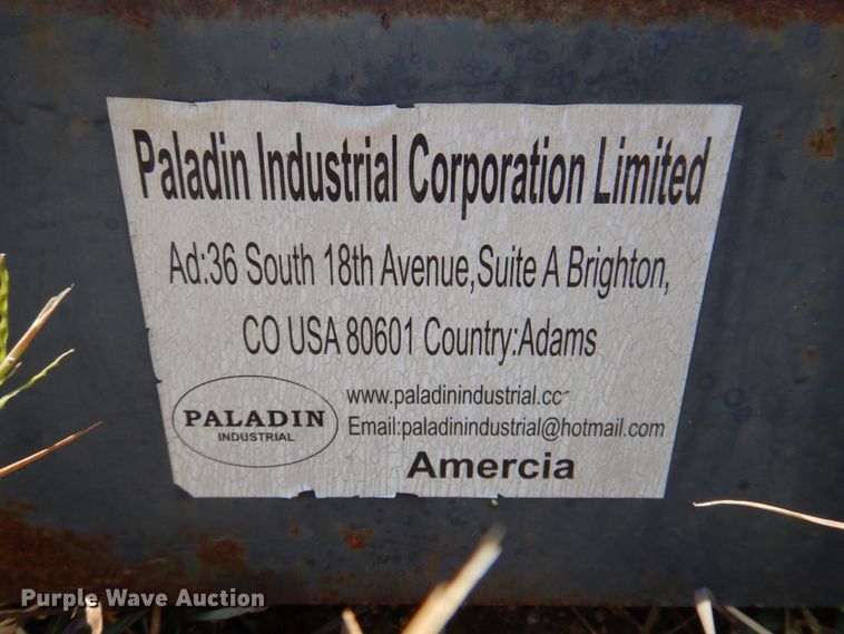 image for item DR1909 Paladin Industrial  skid steer rotary mower