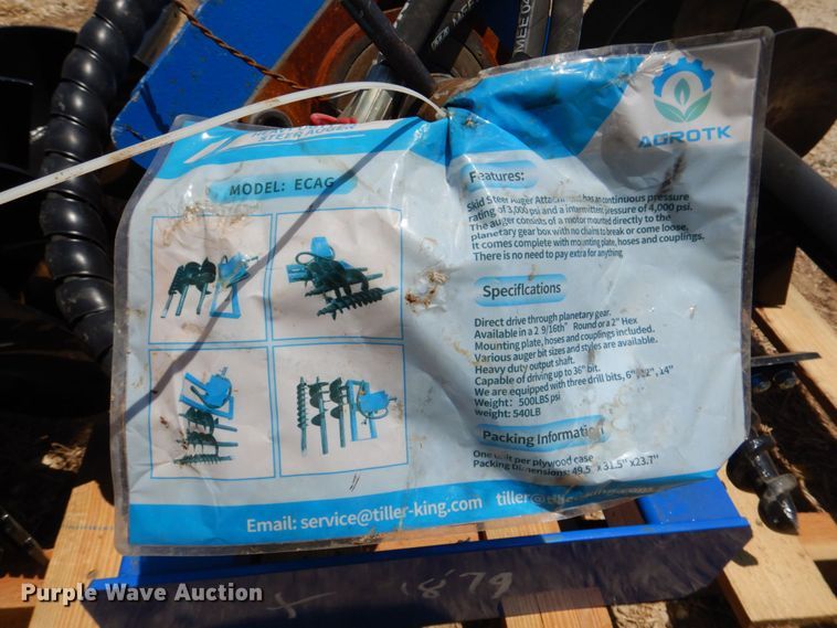 image for item DR1912 Skid steer auger