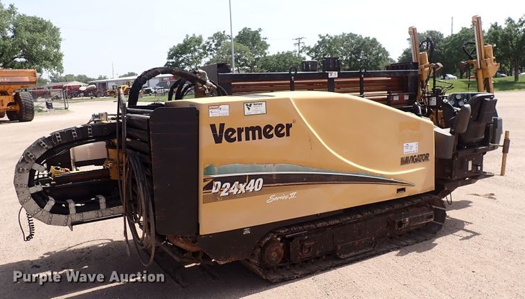 image for item DS7198 2012 Vermeer D24X40 Series II  directional boring unit