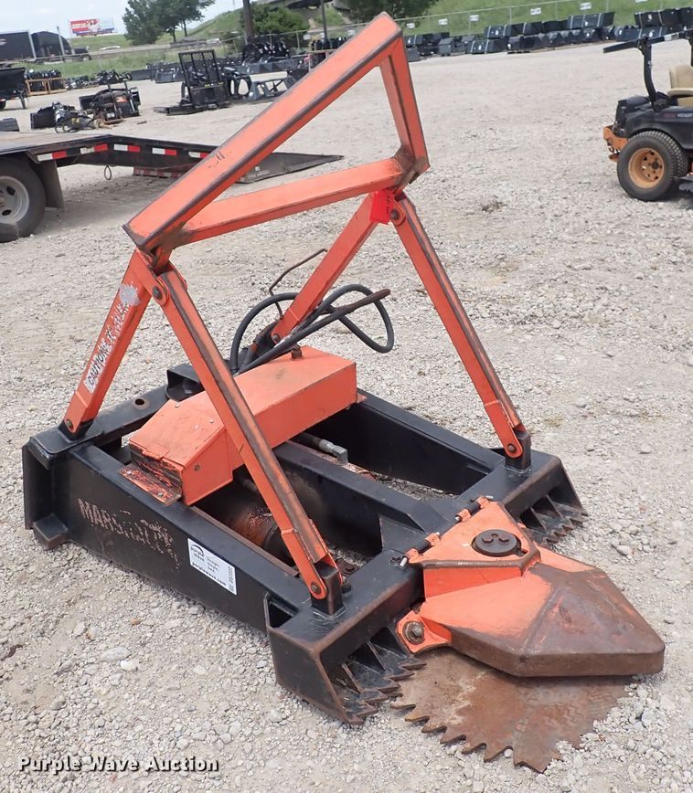 image for item DS7222 Marshall  skid steer tree saw