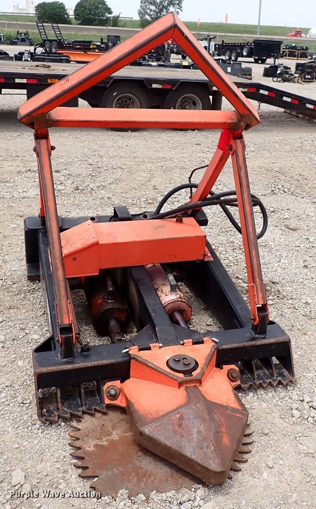 image for item DS7222 Marshall  skid steer tree saw