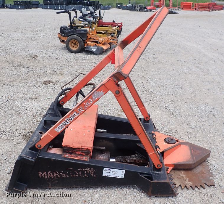 image for item DS7222 Marshall  skid steer tree saw