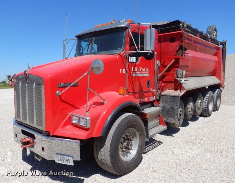 image for item DS8059 2008 Kenworth T800  dump truck