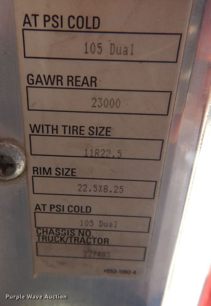 image for item DS8059 2008 Kenworth T800  dump truck