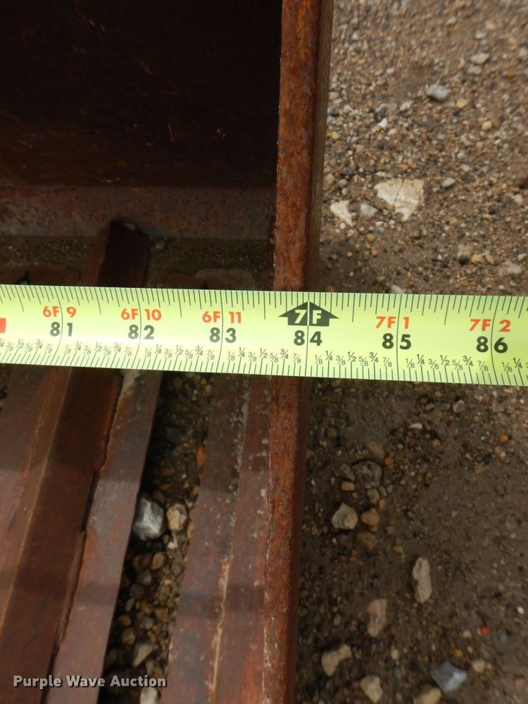 image for item DS8086 (2) skid steer buckets