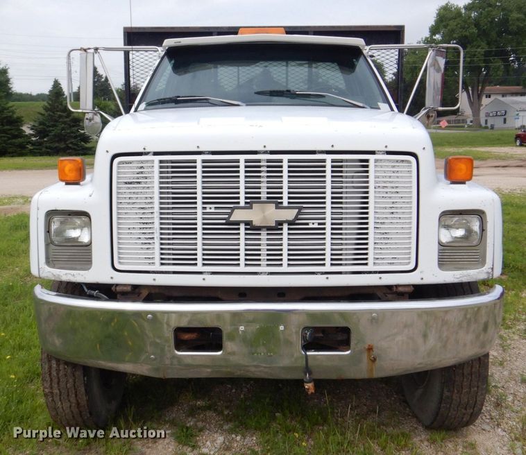 image for item DS8091 1993 Chevrolet Kodiak  flatbed truck