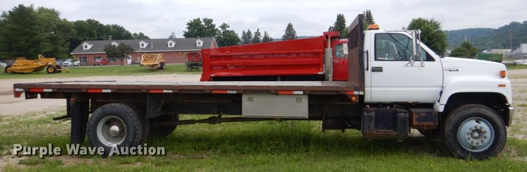 image for item DS8091 1993 Chevrolet Kodiak  flatbed truck