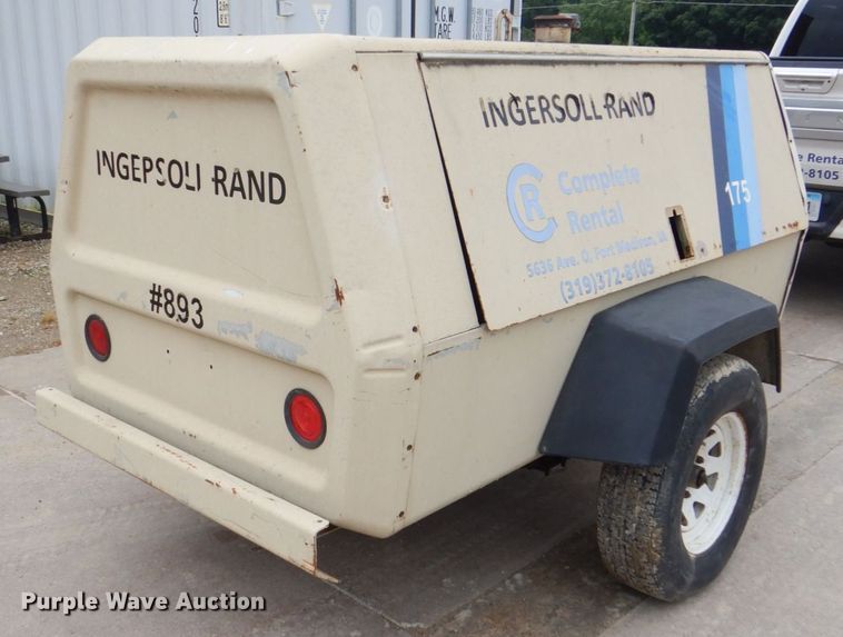 image for item DS8099 Ingersoll Rand 175  air compressor