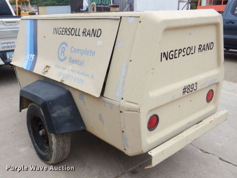 image for item DS8099 Ingersoll Rand 175  air compressor