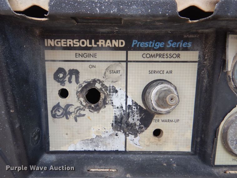 image for item DS8099 Ingersoll Rand 175  air compressor