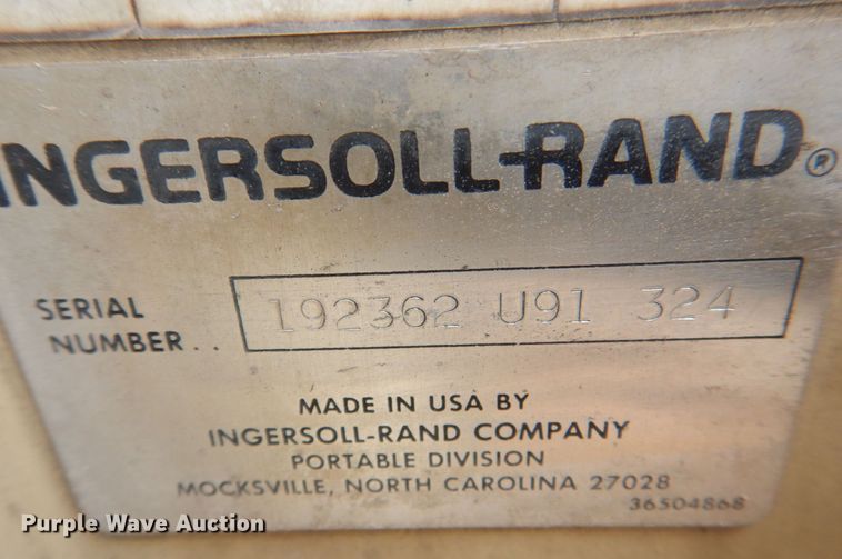 image for item DS8099 Ingersoll Rand 175  air compressor