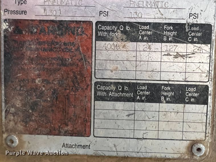 image for item DS8367 Yale GP040AFNUAV084 forklift