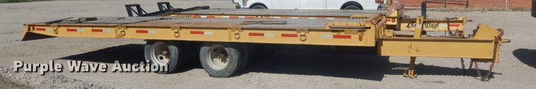 image for item HU9415 1993 Trail Eze D15T25  tilt deck equipment trailer