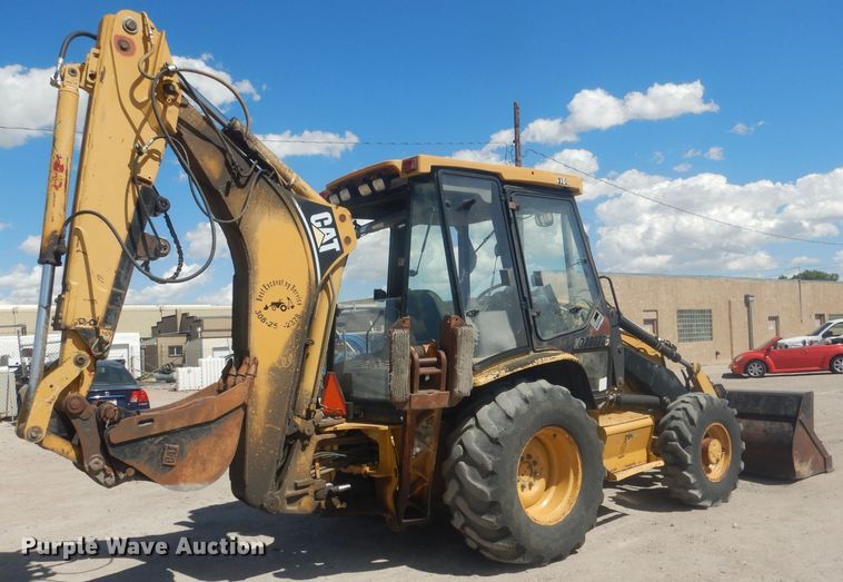image for item HU9418 1999 Caterpillar 416C  backhoe