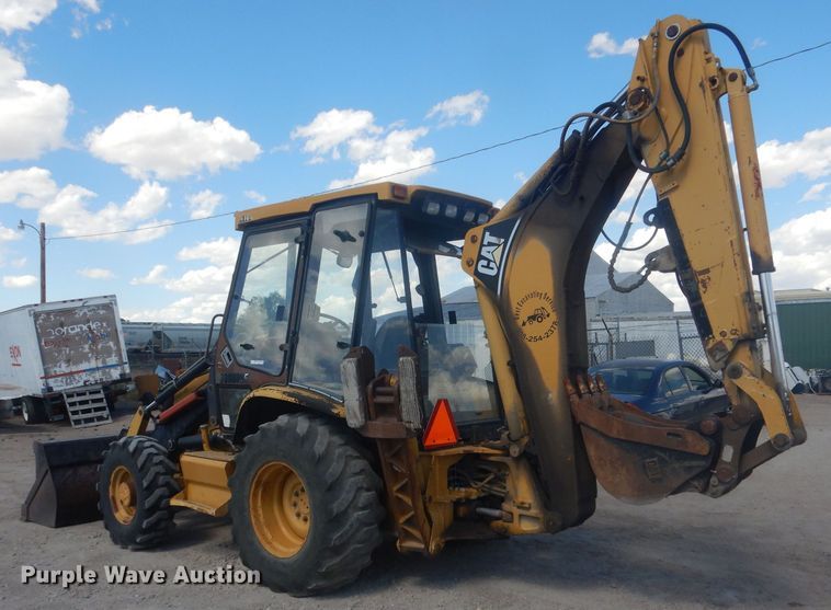 image for item HU9418 1999 Caterpillar 416C  backhoe