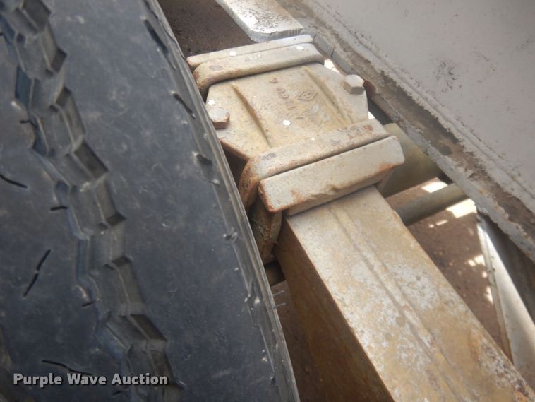 image for item HU9419 1996 Shop built  drop deck equipment trailer