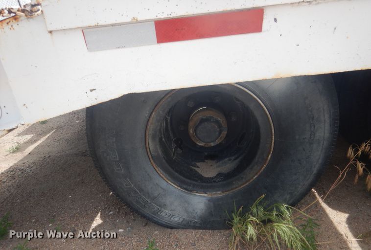 image for item HU9419 1996 Shop built  drop deck equipment trailer