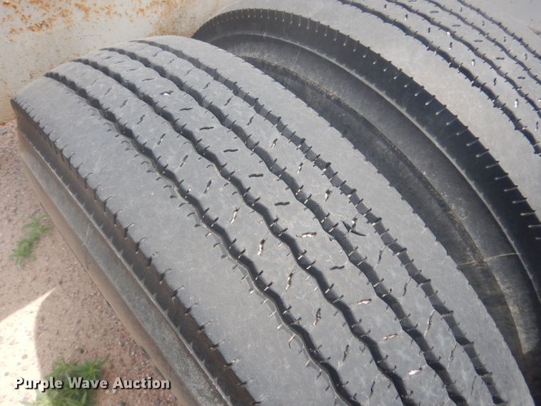 image for item HU9419 1996 Shop built  drop deck equipment trailer